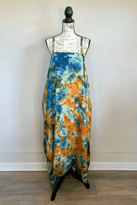 Crepe Sari Gonna Shine Maxi Dress