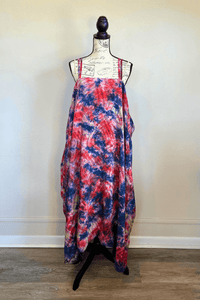 Crepe Sari Gonna Shine Maxi Dress