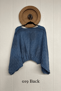 Crepe Sari Luna Crop Top