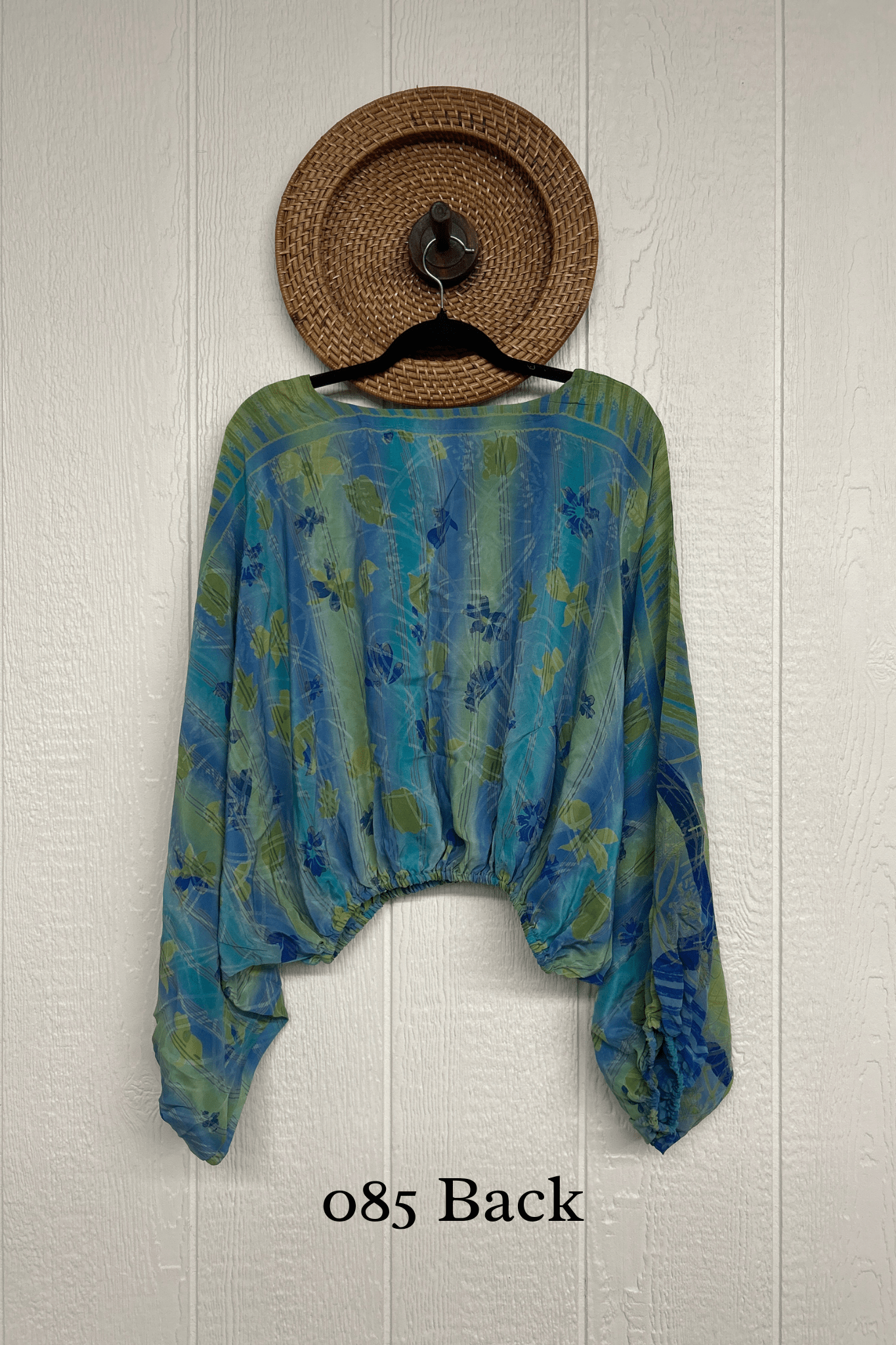Crepe Sari Luna Crop Top