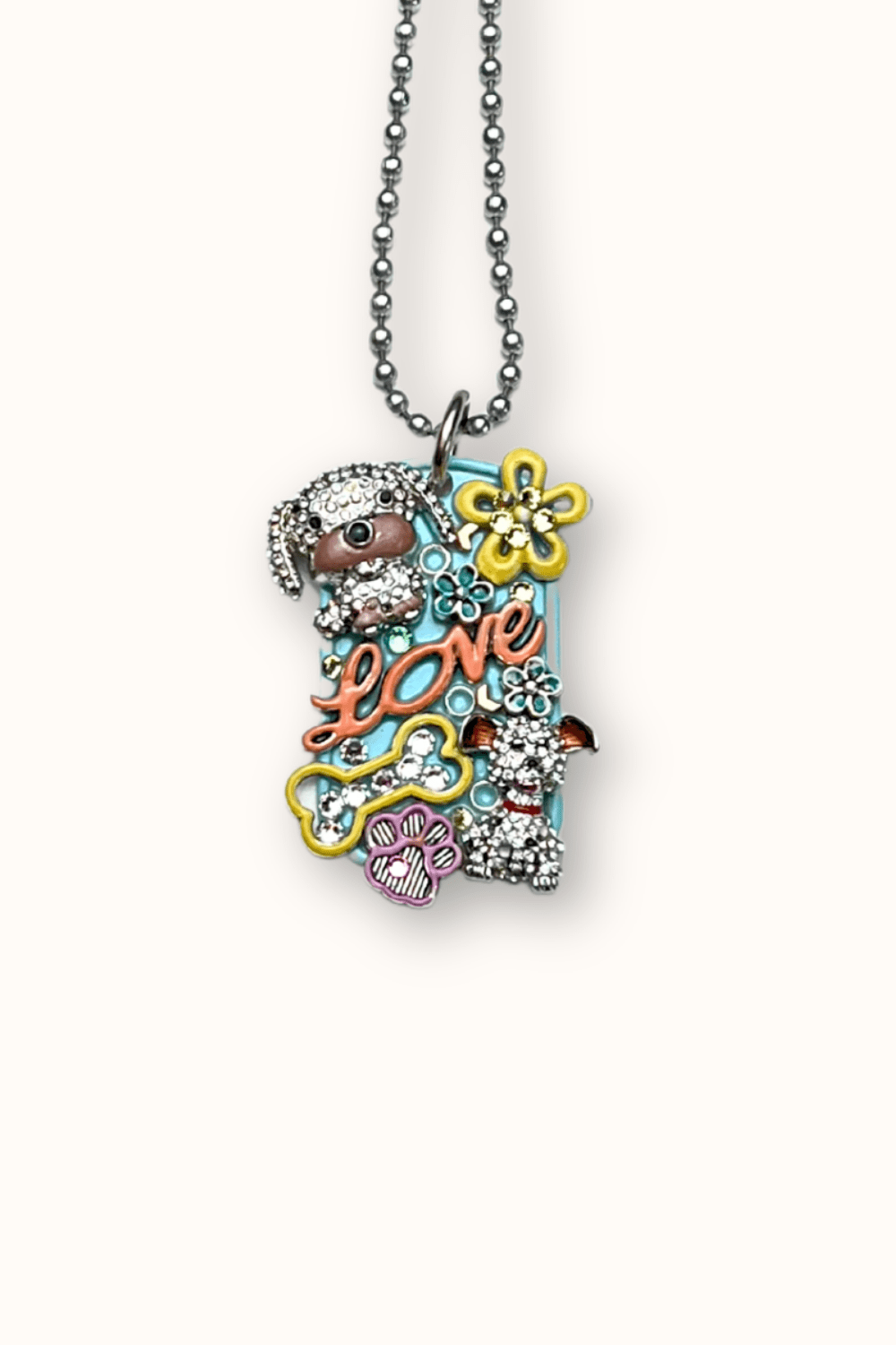 Puppy Love Dog Tag Necklace