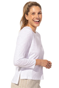 Cotton Slub Boxy Tee