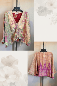 Pareo Kantha Butterfly Top