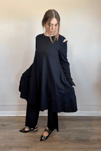 1160  Winter Terry Dress