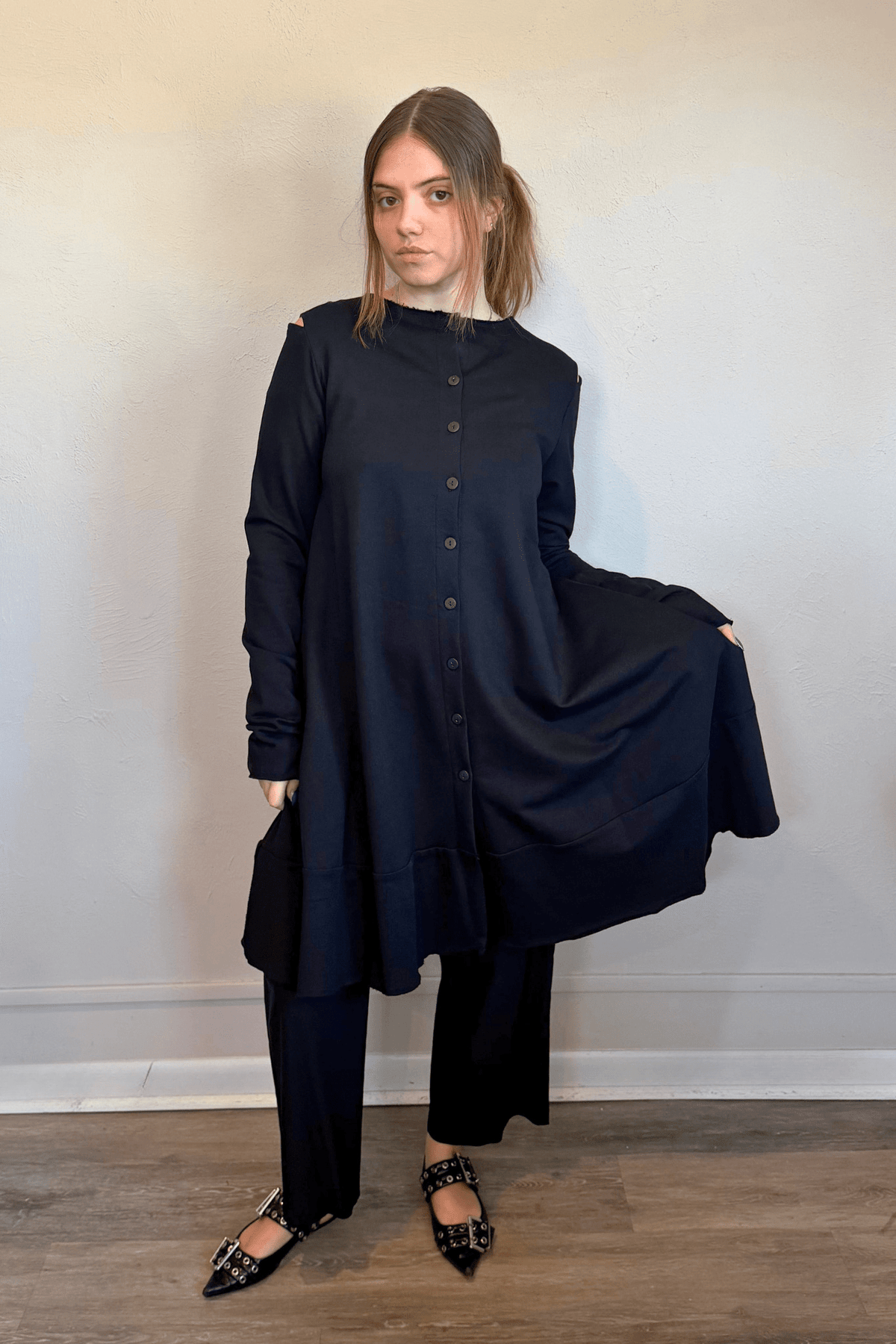 1160  Winter Terry Dress