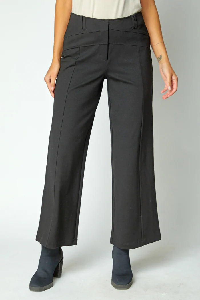 Wide Leg Ponte Pant