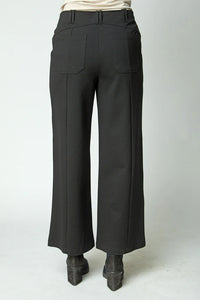 Wide Leg Ponte Pant