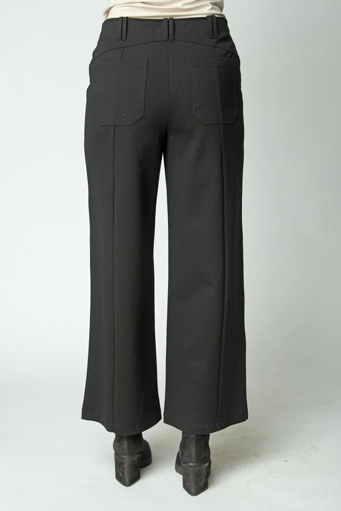 Wide Leg Ponte Pant