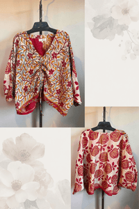 Pareo Kantha Butterfly Top