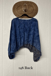Crepe Sari Luna Crop Top