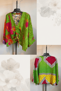 Pareo Kantha Butterfly Top