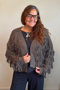 Open Short Cardi