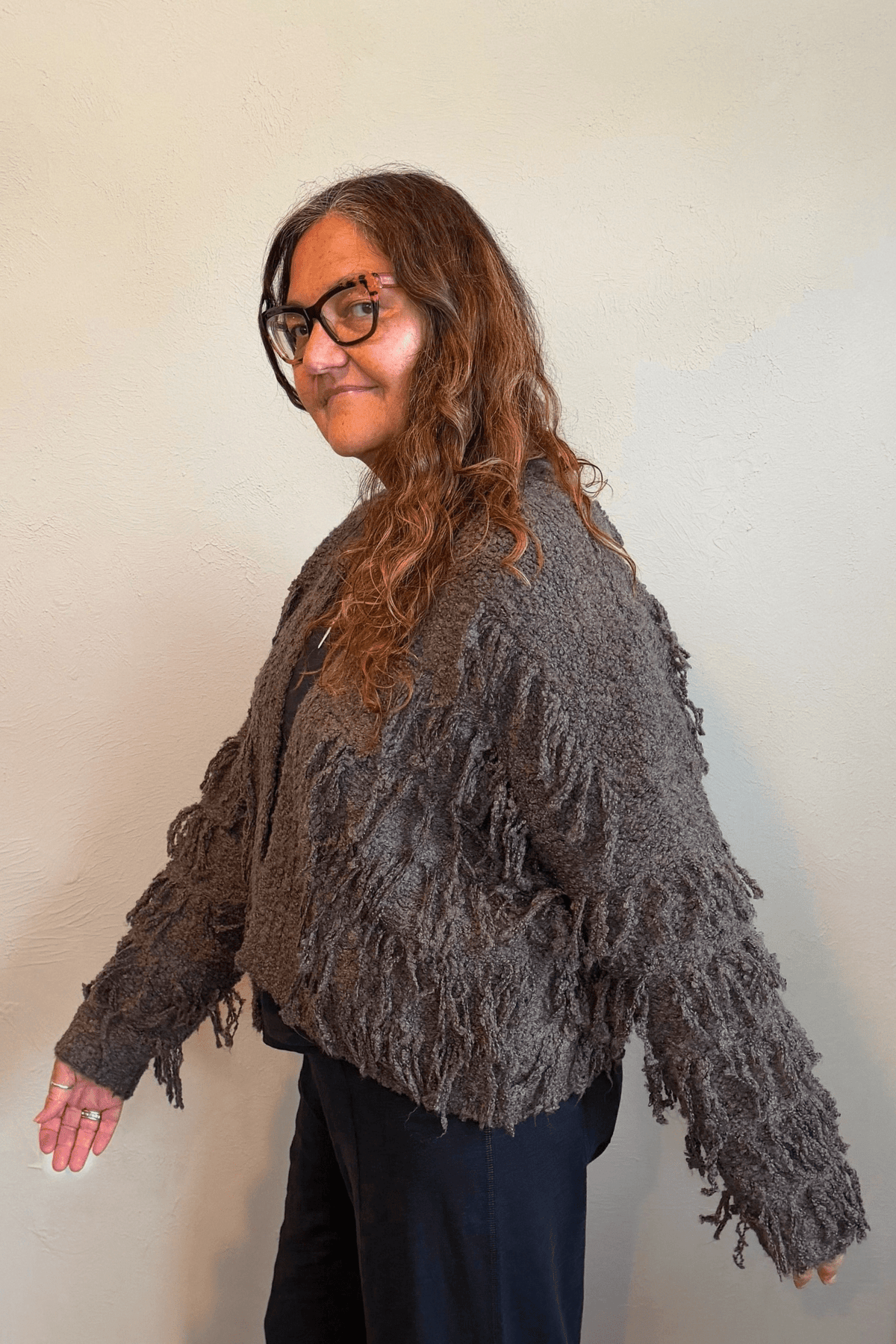 Open Short Cardi