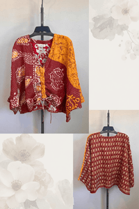 Pareo Kantha Butterfly Top