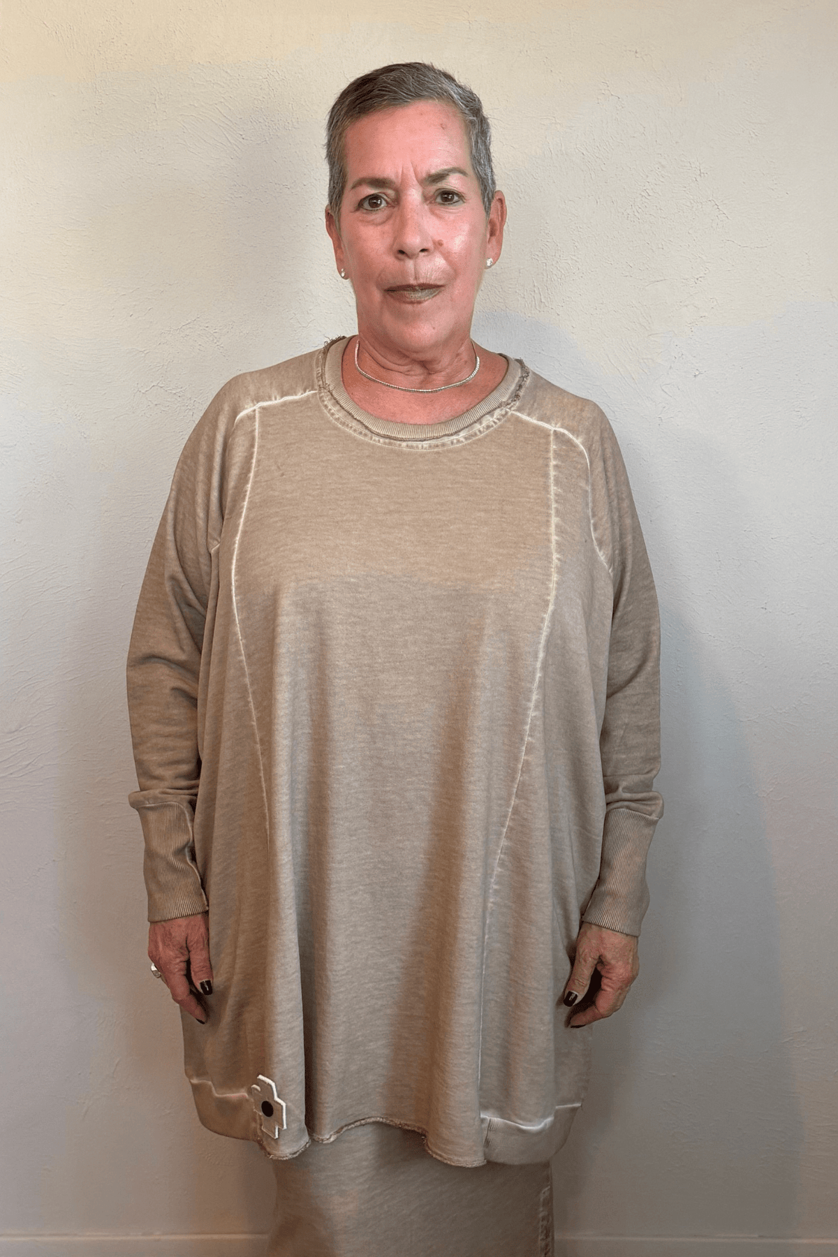 Long Sweatshirt - Desert Print