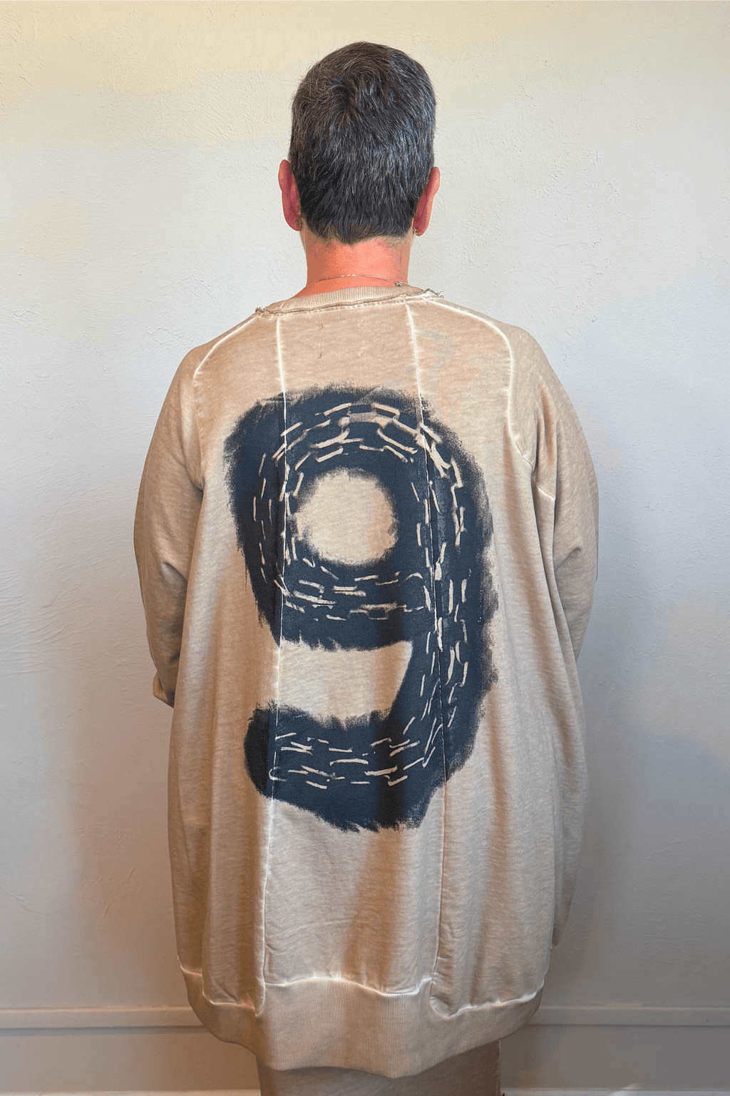 Long Sweatshirt - Desert Print