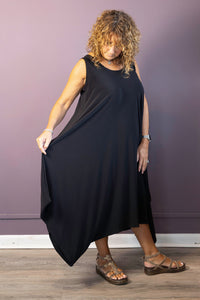 Sleeveless 2-Way Romper Dress