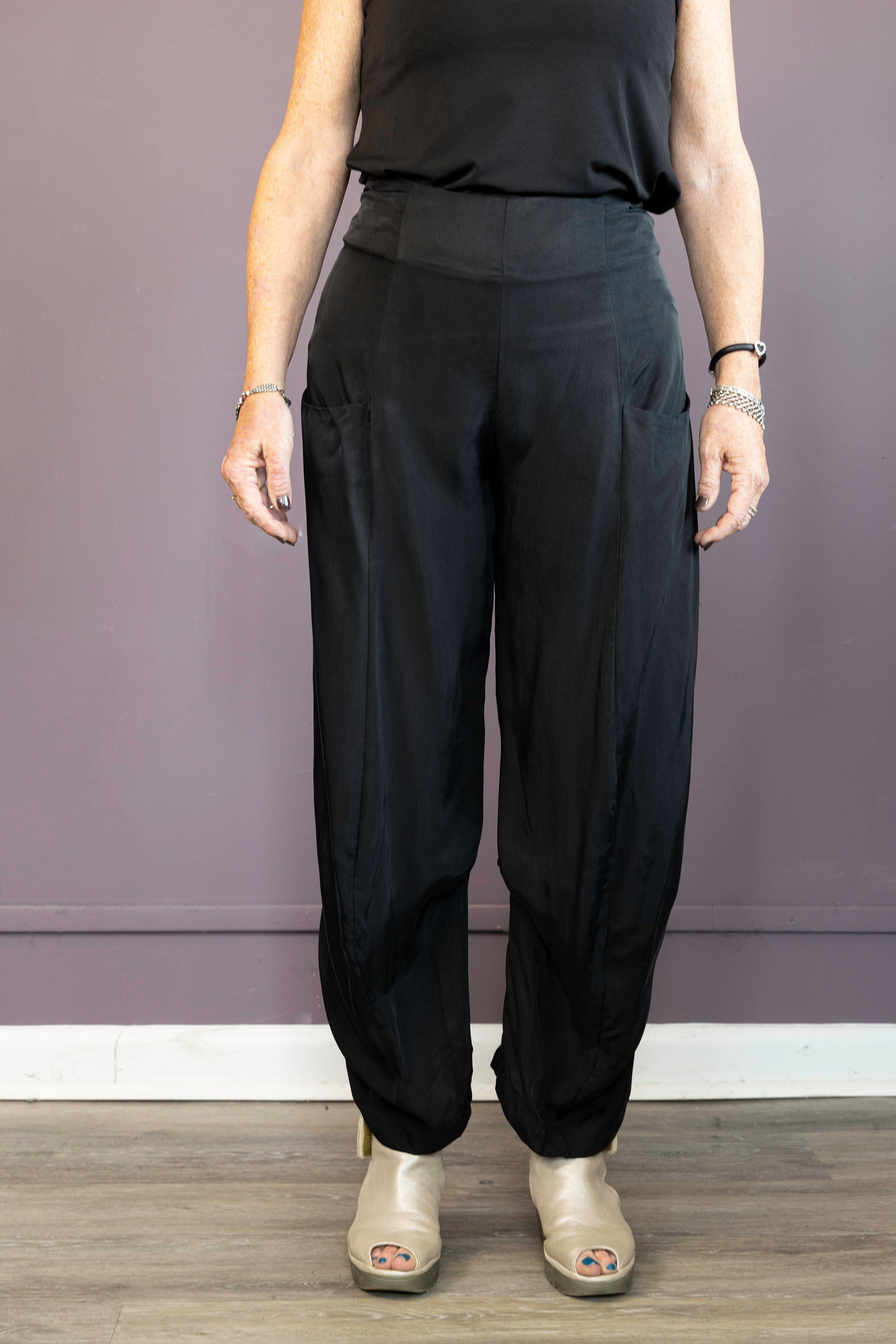 Cupro Straight Pant