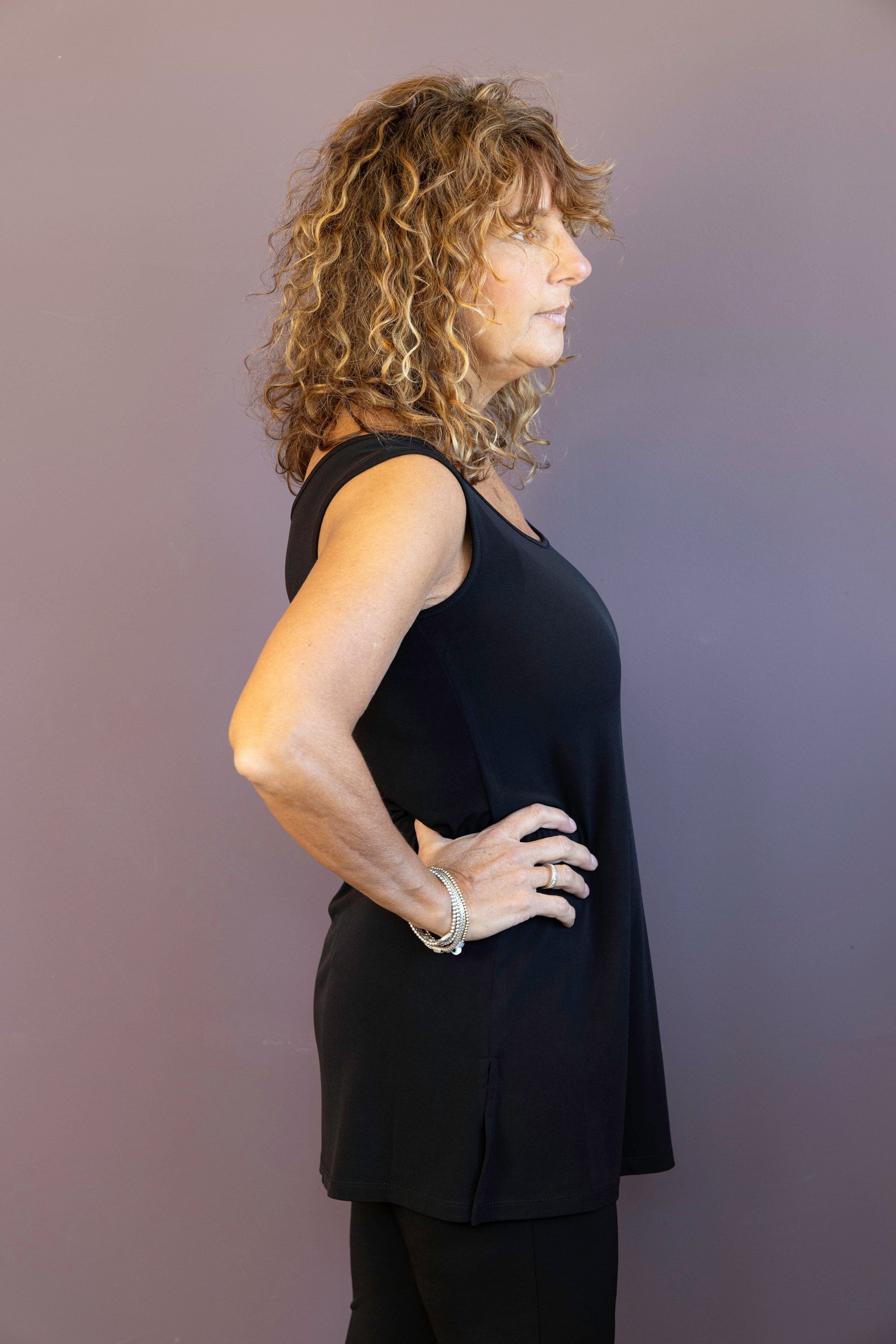 PALETTE BASICS Tunic Length Tank - Plus Size