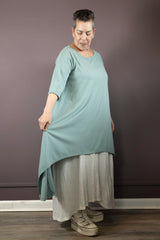 Seablue Hi-Lo Tunic Dress