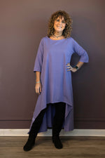 Lavender Hi-Lo Tunic Dress