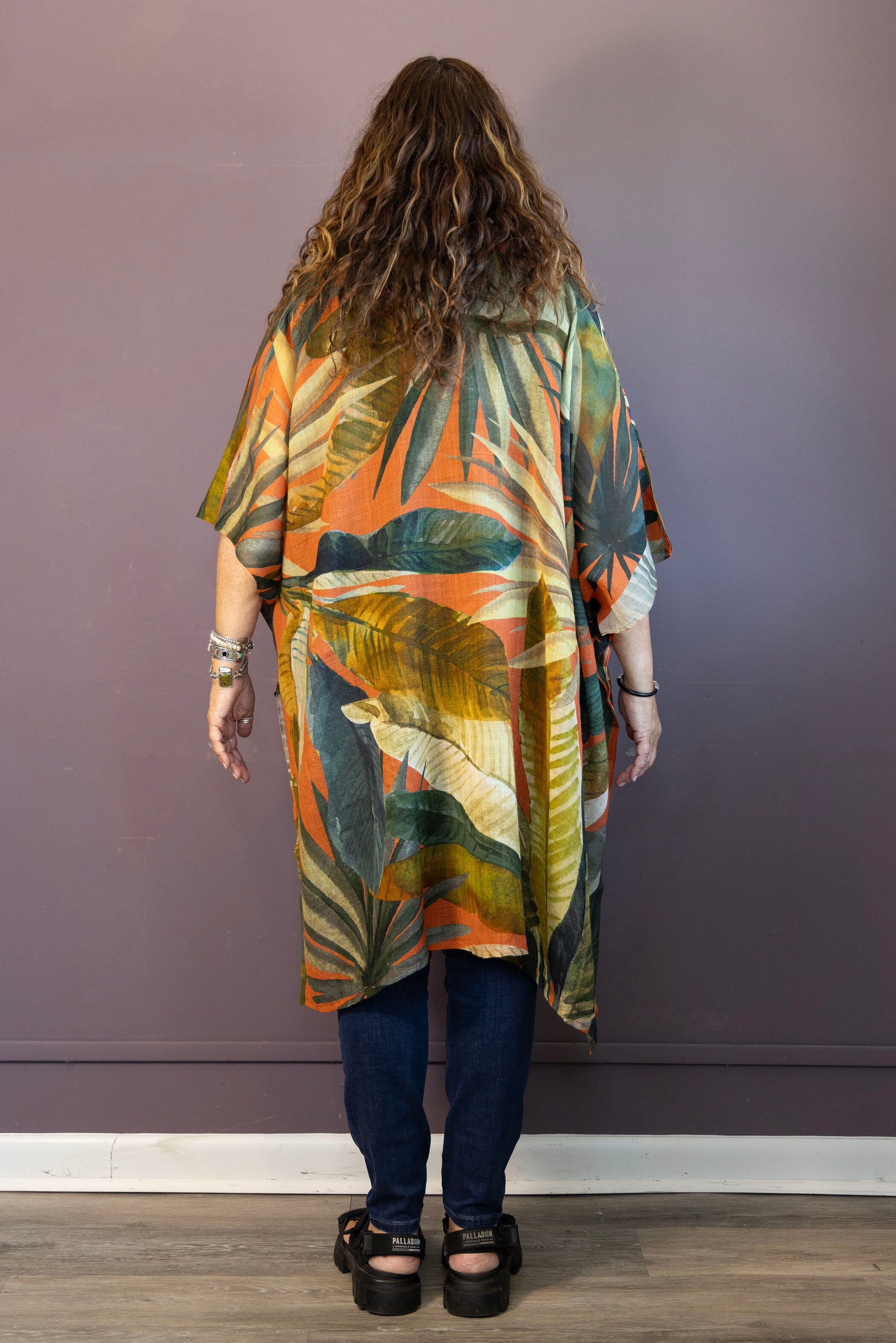 Painted Palms Kimono