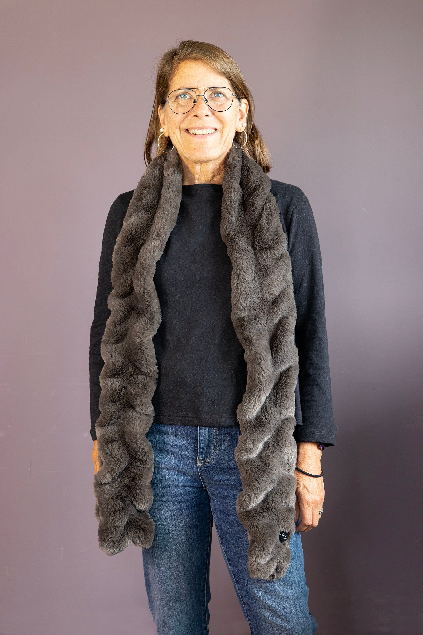 Mink Grey Scarf