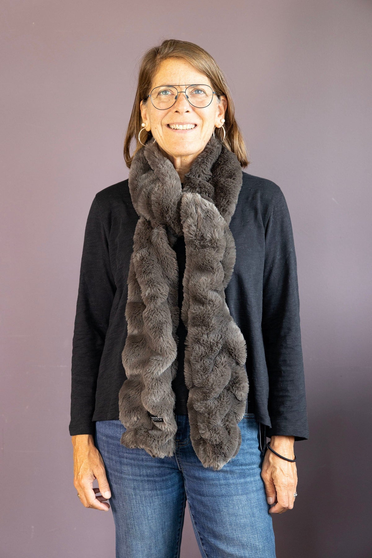 Mink Grey Scarf