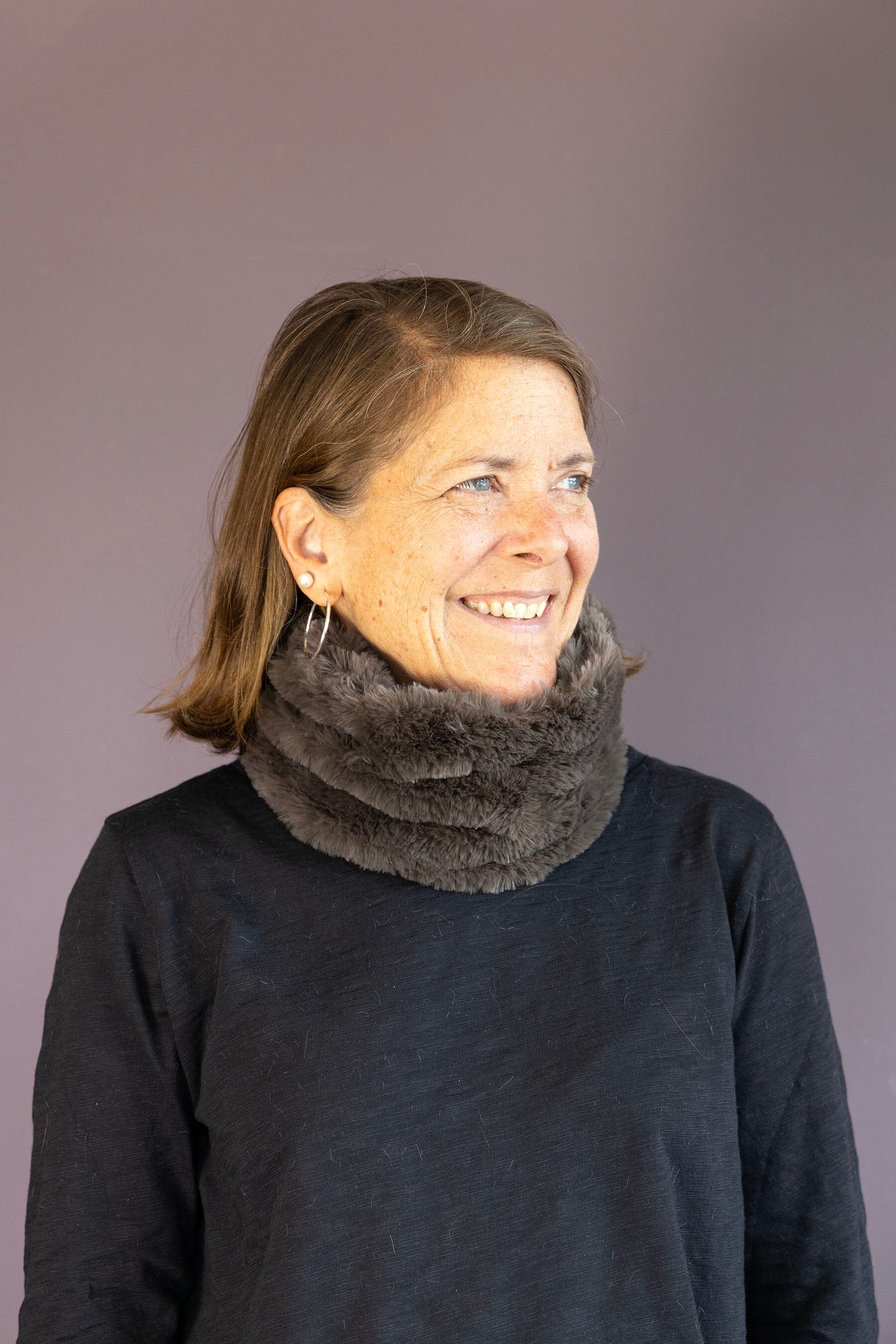 Mink Grey Ear and Neck Cozy