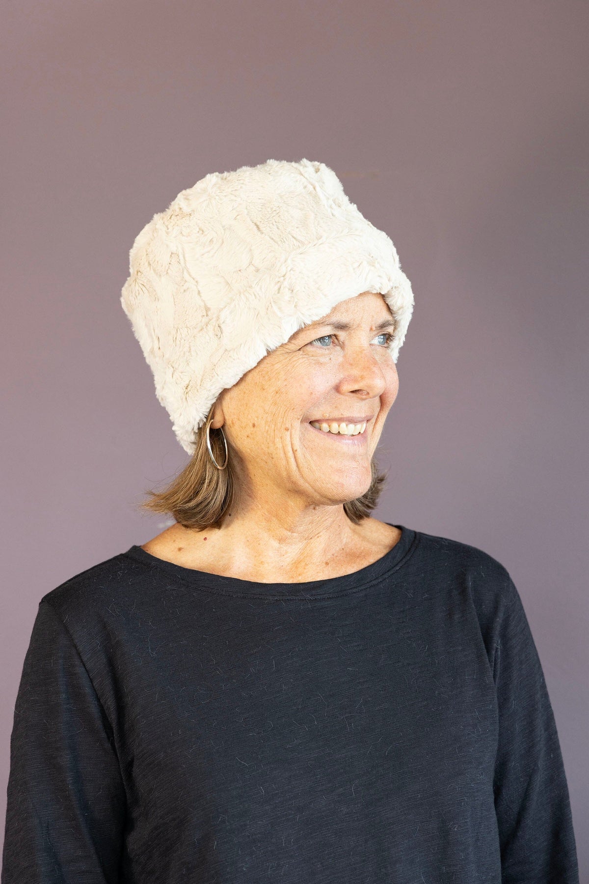 Cuffed Pillbox Hat