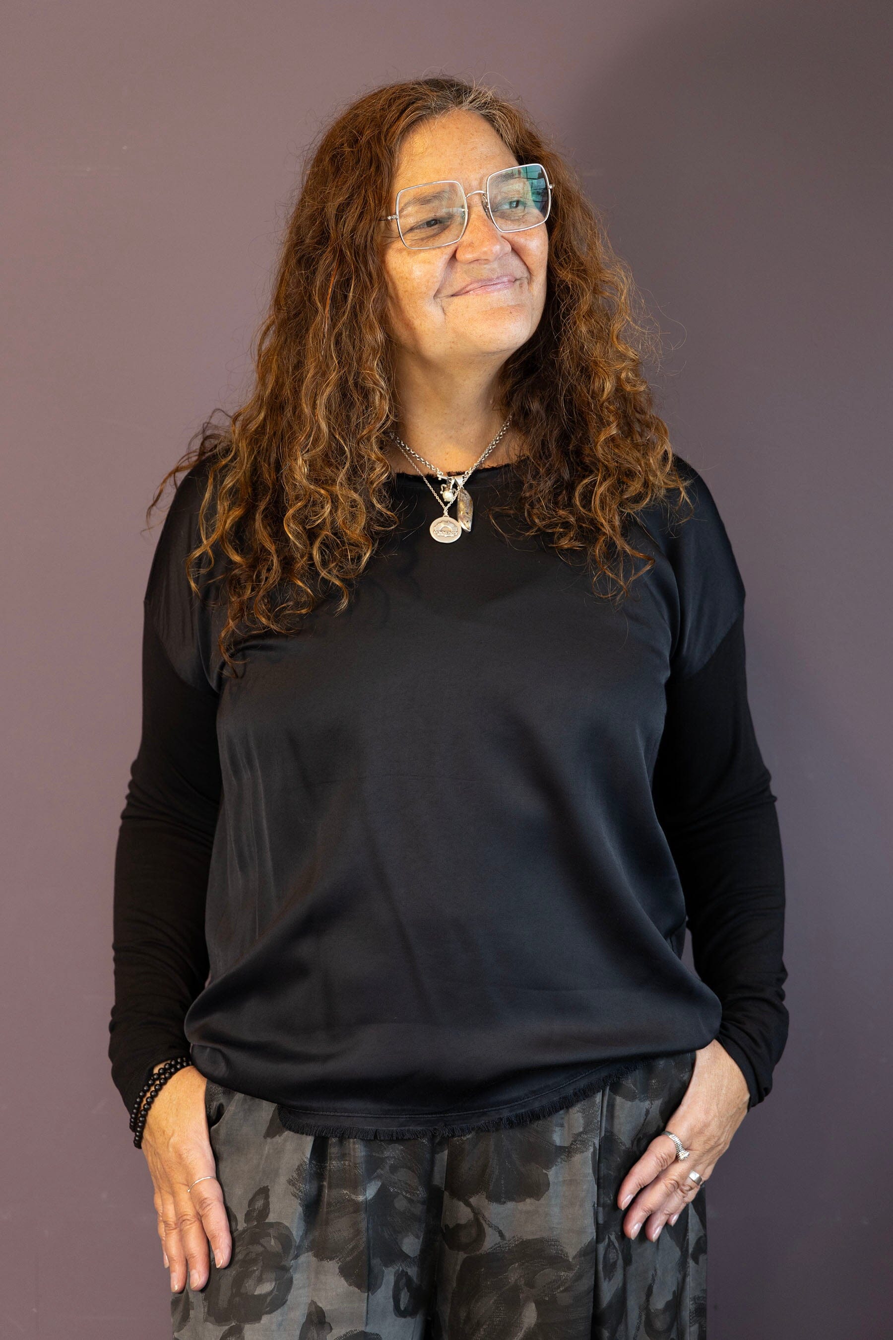 Raw Finish Viscose T Shirt