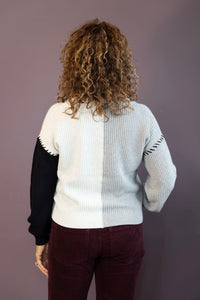 Color Block Cardigan