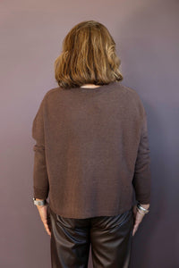 Jodie Two Pocket Crop Sweater