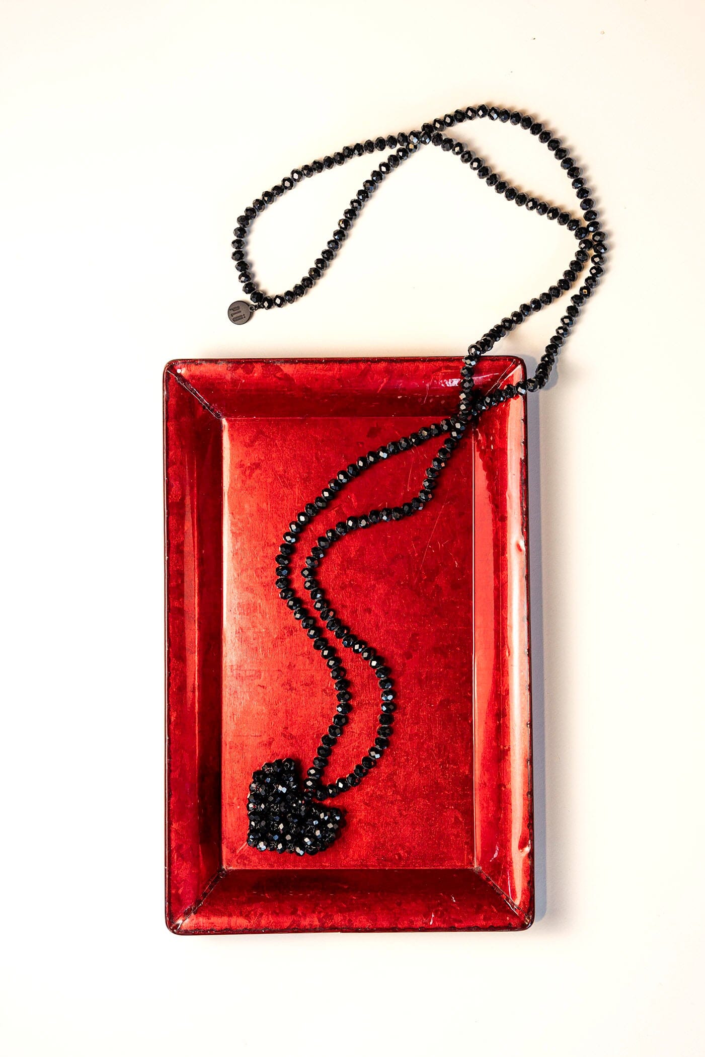 Across Heart Extra-Long Necklace