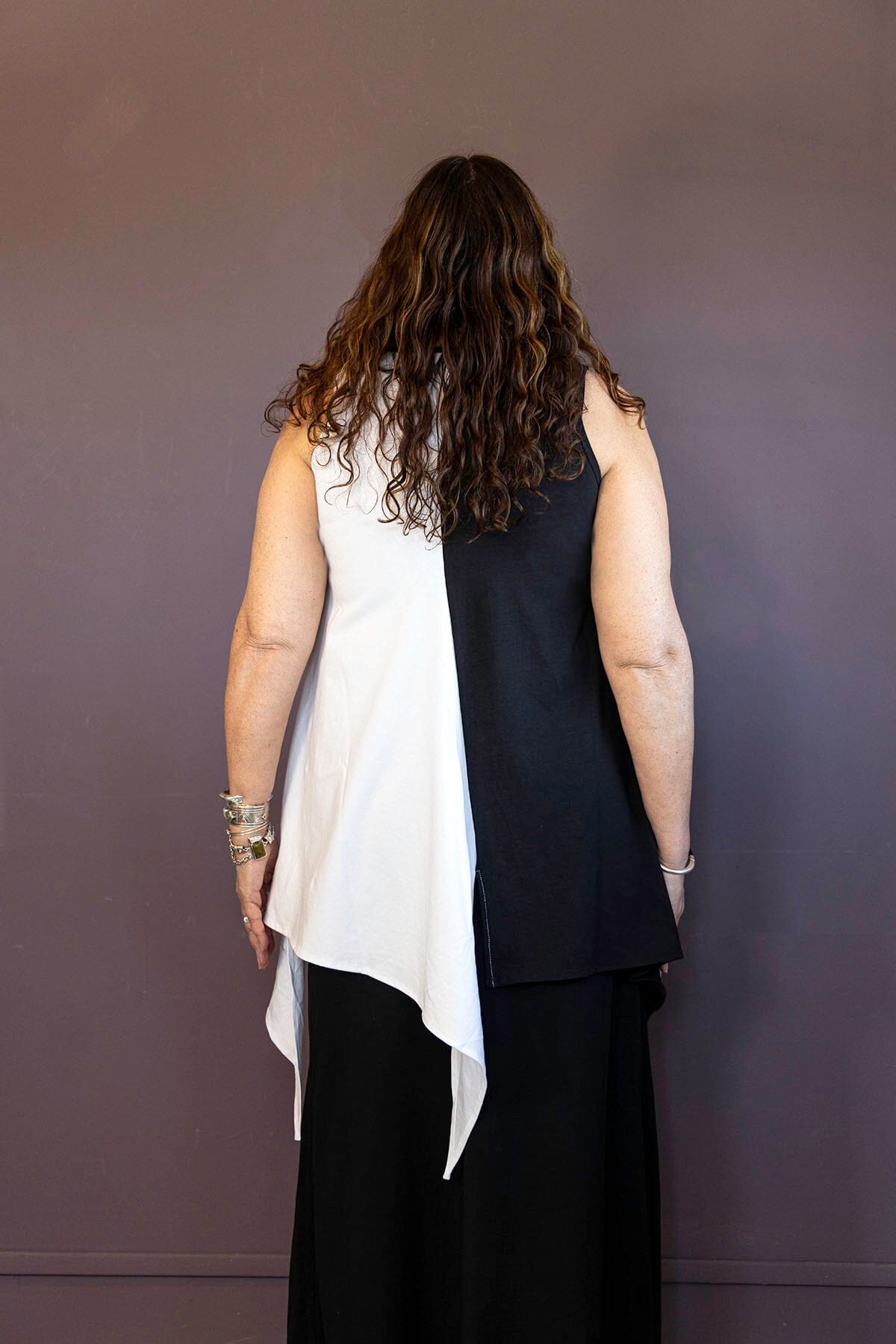 Black&White Cream Shirt