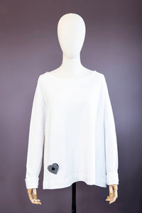 Couture Heart Button-On Patch