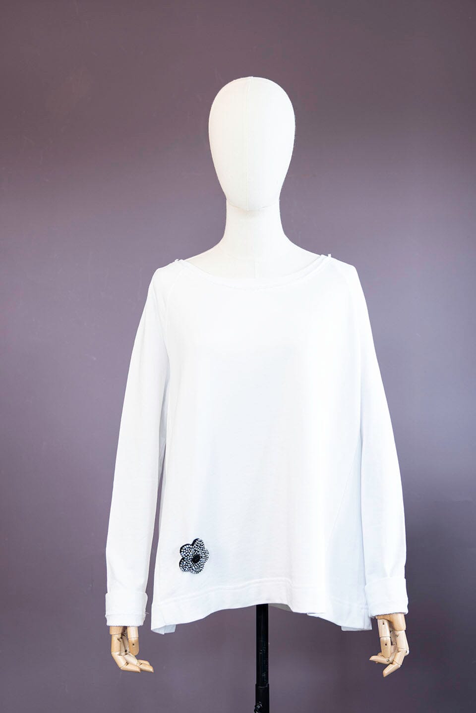 Couture Flower Button-On Patch