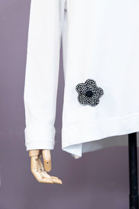 Couture Flower Button-On Patch
