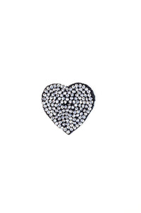 Couture Heart Button-On Patch