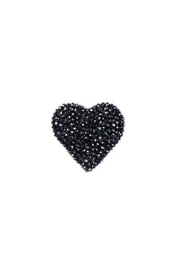 Couture Heart Button-On Patch