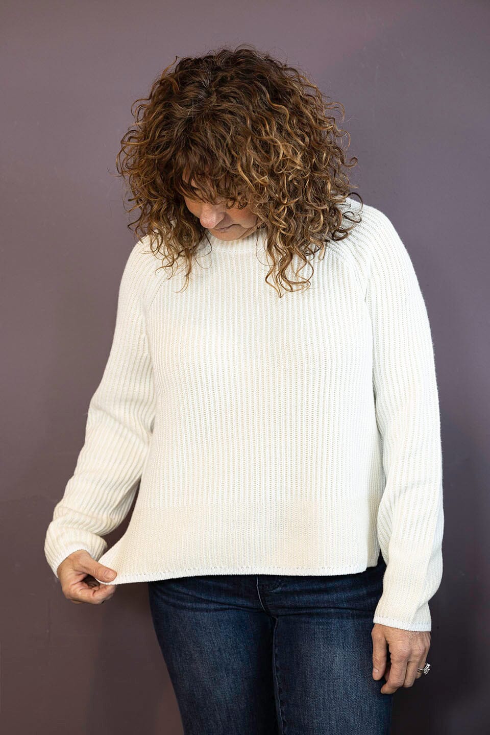 Crew Plaited Sweater