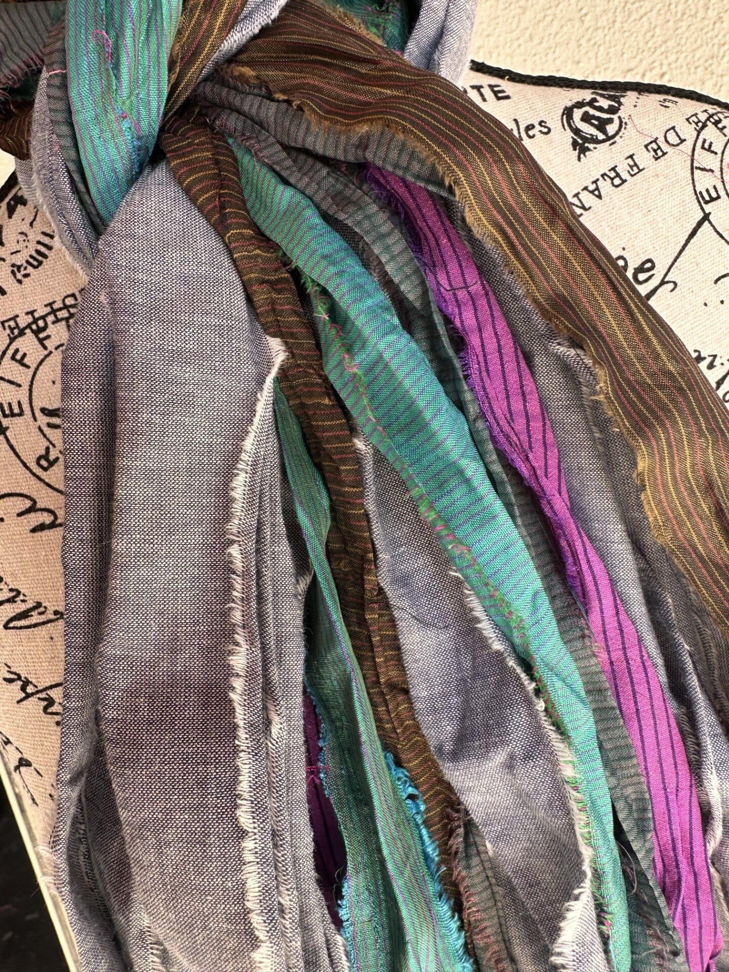 Fringe Scarf - Macaron