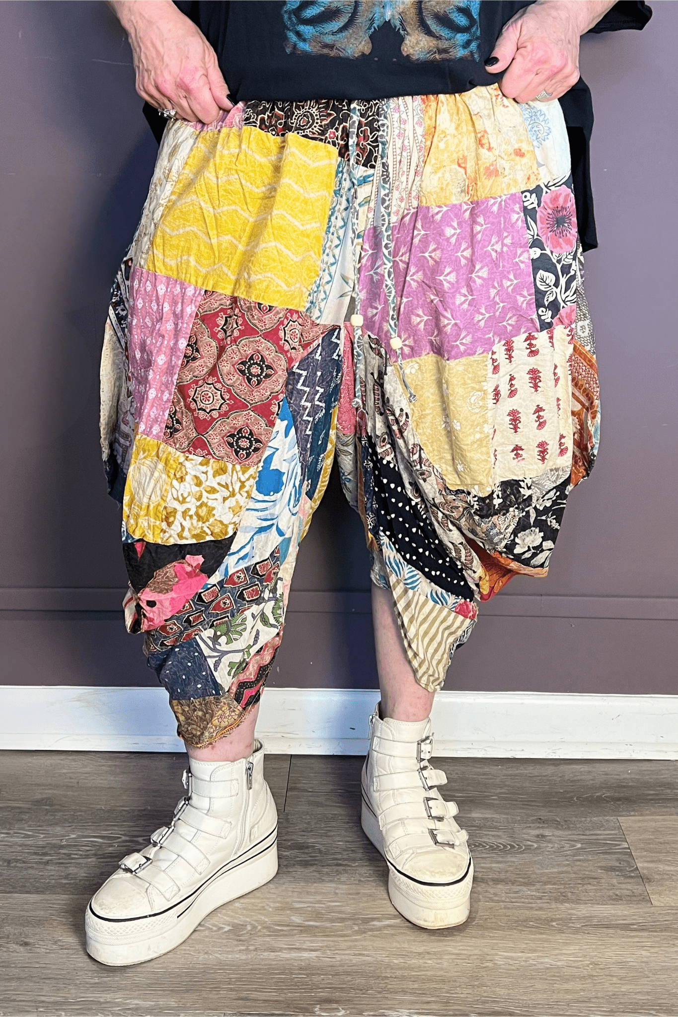 3. Patchwork Sunrise Pants