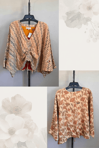 Pareo Kantha Butterfly Top