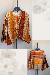 Pareo Kantha Butterfly Top