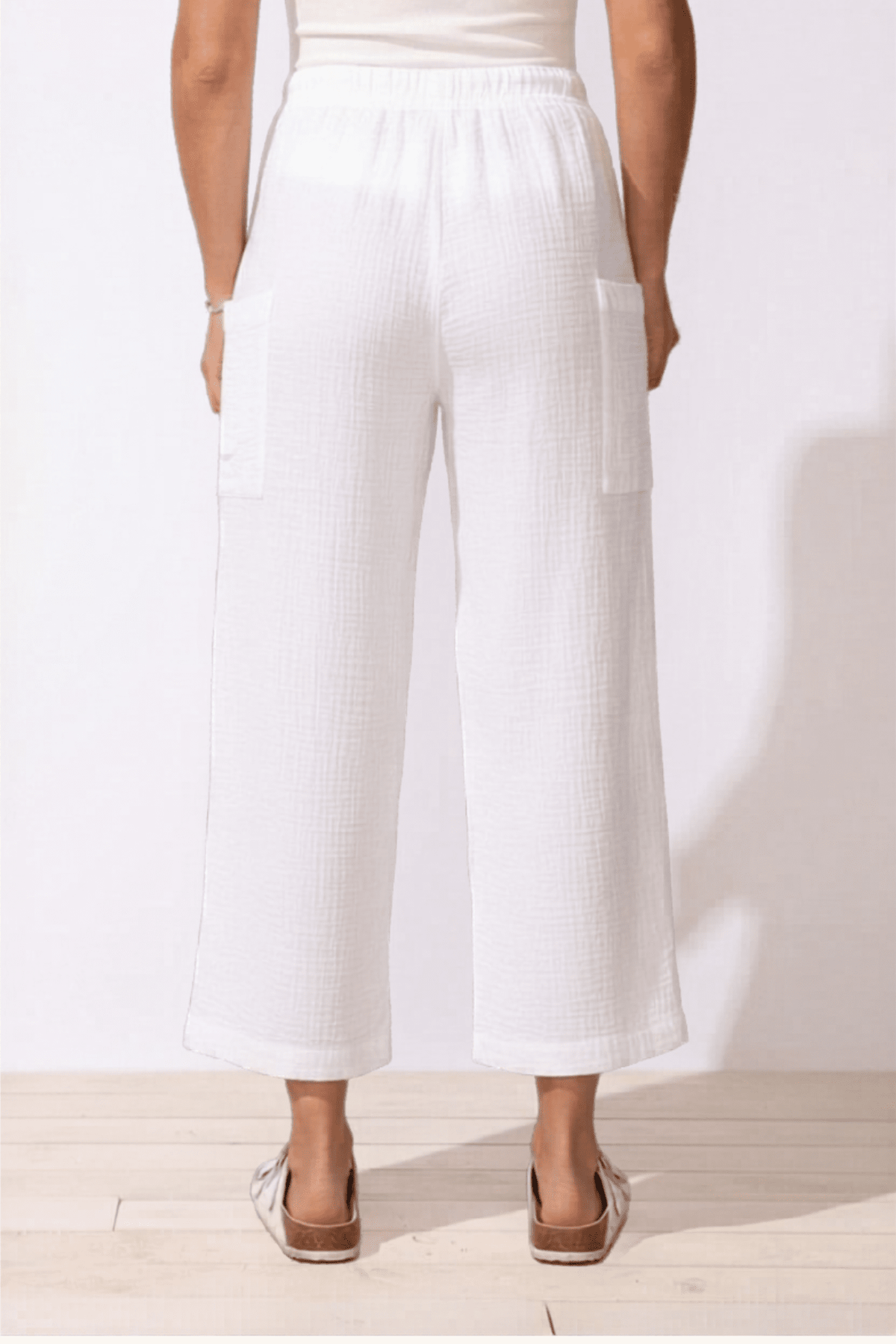 Sunkissed Gauze Pocket Flood Pant
