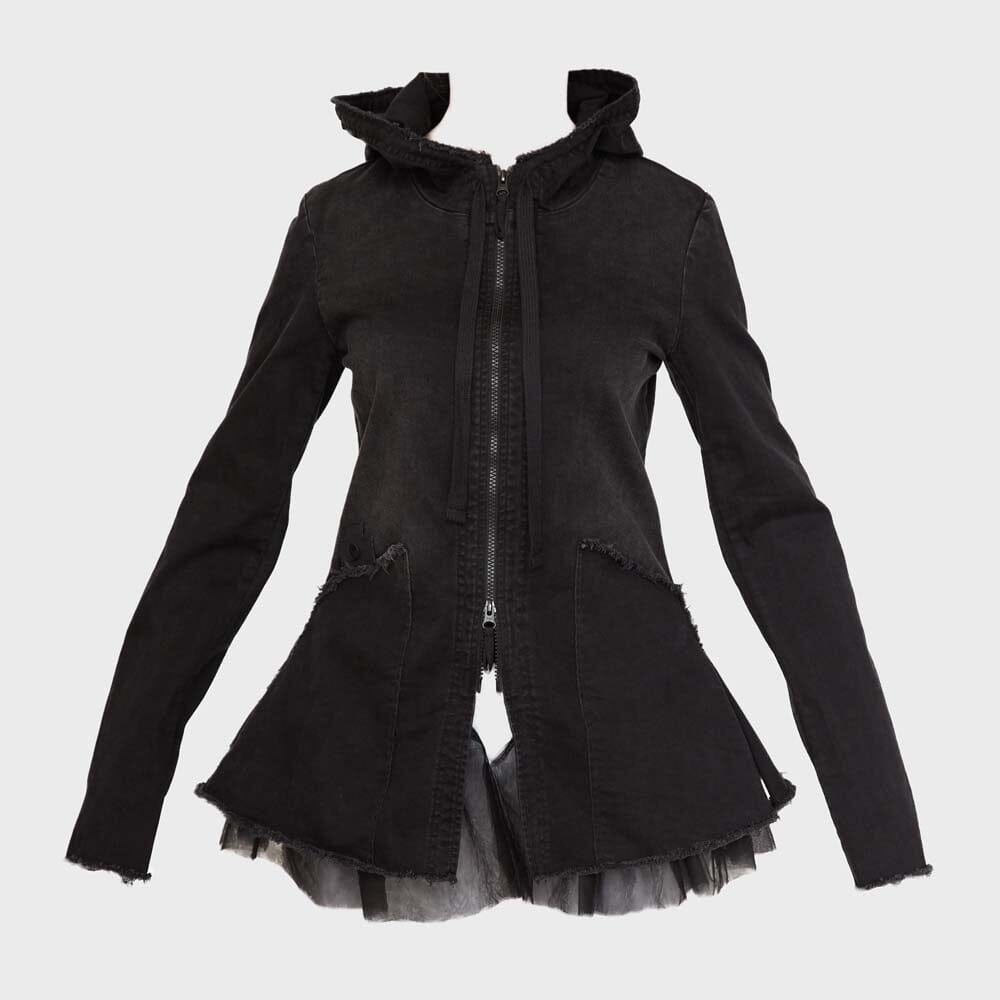 The Cute Denim Jacket (Black)