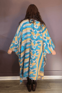 9. Long Reversible Kantha Jacket