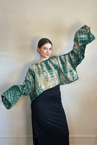 Pareo Kantha Abundance Crop Top