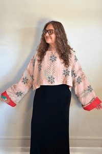 Pareo Kantha Abundance Crop Top